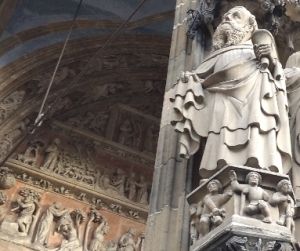 Antonius am Münsterportal